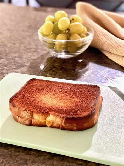 Toaster Oven Grilled Cheese Sandwich - The Short Order Cook