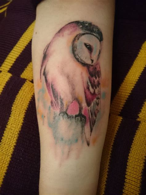 owl tattoo shy Harry Potter Tattoos, Harry James Potter, Harry Potter Owl, Tattoo Foto, Tier ...