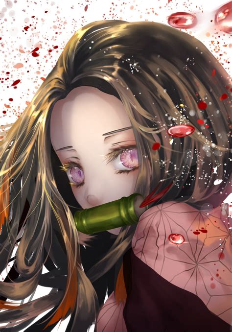 1668x2388 Resolution Nezuko Kamado Kimetsu no Yaiba Art 1668x2388 Resolution Wallpaper ...