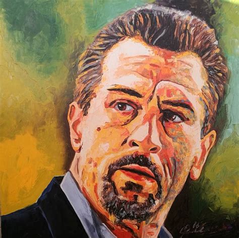 The actor series Robert De Niro Painting by STEFAN KRASTEV | Saatchi Art