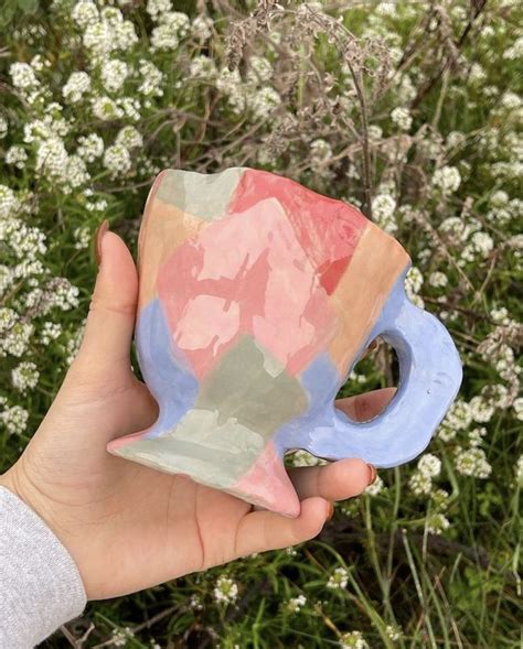 Pin by Bedoor on Handmade ceramics vase | Ceramics pottery art, Clay art projects, Pottery mugs
