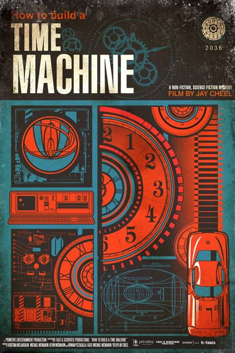 How to Build a Time Machine by Jesse Philips, via Behance | Omg posters, Poster design ...