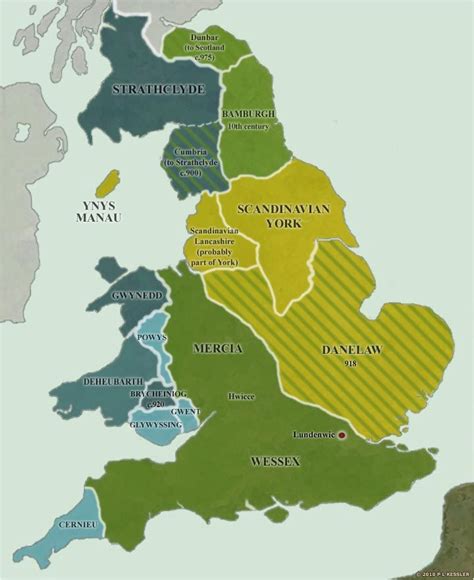 Map Of Old England Wessex | secretmuseum