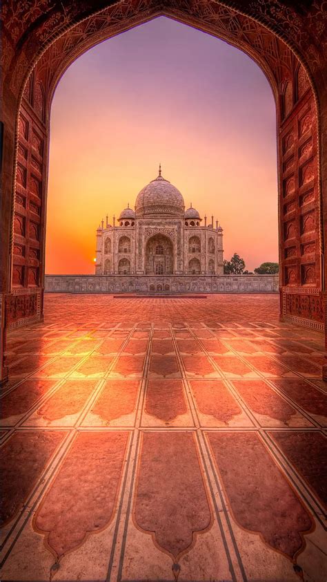 Taj Mahal Wallpaper At Night