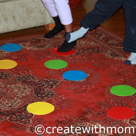 Create With Mom: Twister game