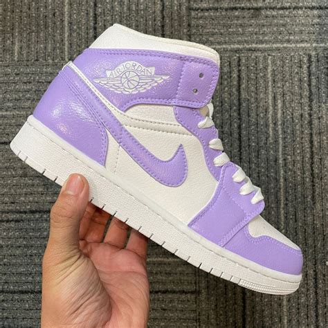 Custom Air Jordan 1 Purple – oicustom