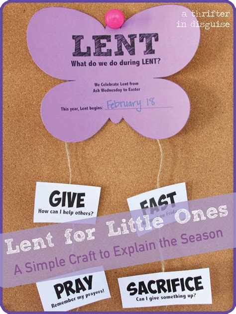 Free Printable Lent Activities For Children