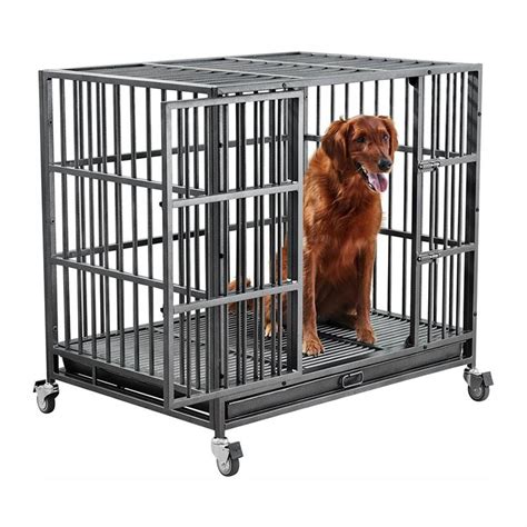 Ultimate Heavy Duty Dog Cage – Superb Structure for Escaping Proof