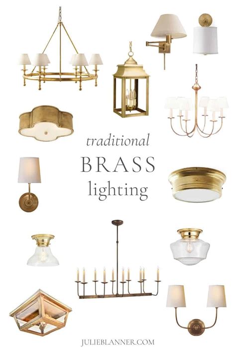 Beautiful Brass Lighting Options for Your Home | Julie Blanner