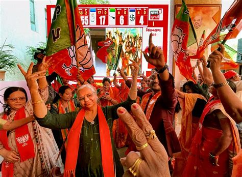 BJP hails Gujarat victory, Gujarat election 2022, BJP won in Gujarat ...