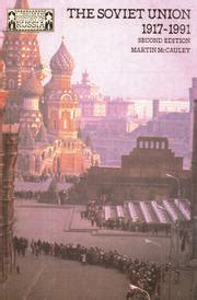 The Soviet Union 1917-1991 | Martin Mccauley | Taylor & Francis eBooks