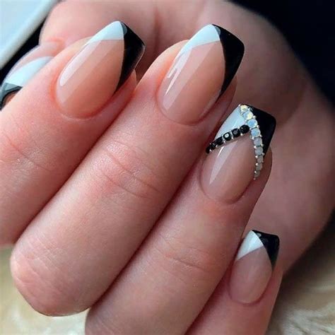 43 Best French Manicure, Tips and Techniques | Nail art, Nail designs, Trendy nail art