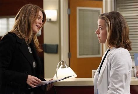 Grey's Anatomy: Ellen Pompeo e Tina Majorino nell'episodio The End is ...