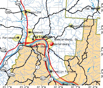 Wheelersburg, Ohio (OH 45694) profile: population, maps, real estate ...