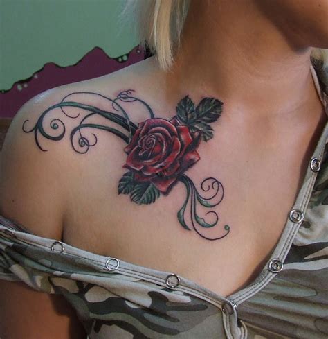 Chest Tattoo For Women - Worldwide Tattoo & Piercing Blog