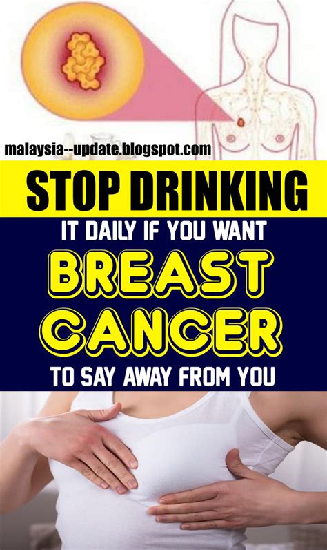 Quit Drinking It Daily If You Want Breast Cancer To Stay Away From You