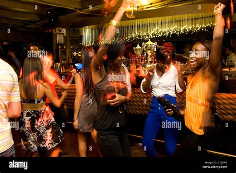 Hemisphere nightclub, party, dancing, Cape Town, Western Cape, South Africa, Africa Stock Photo ...