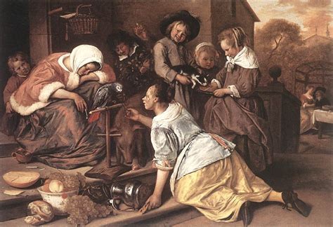 The Effects of Intemperance by Jan Steen – my daily art display