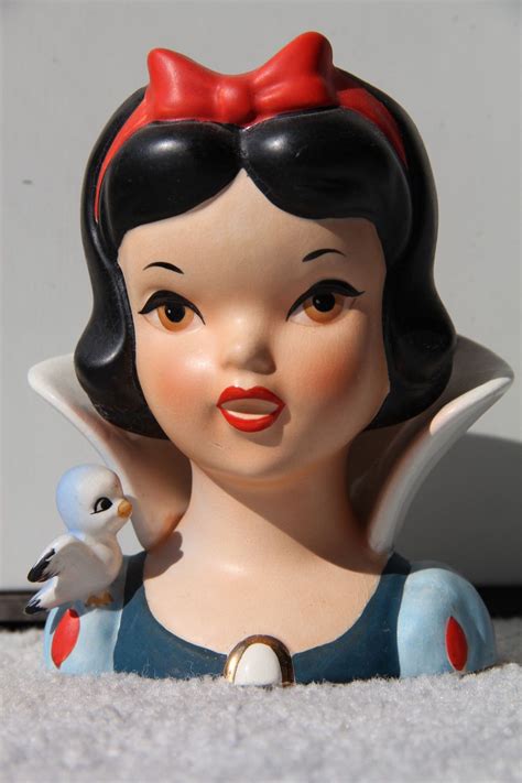 Enesco Snow White Head Vase Walt Disney Co, Disney Love, Disney Magic, Disney Pixar, Vintage ...