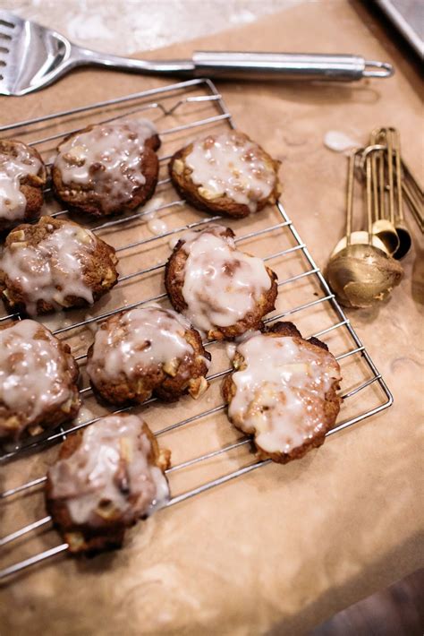 Glazed Apple Cookie - Holiday Cookie Recipe - Sequins & Stripes