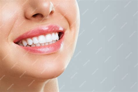 Premium Photo | Perfect healthy teeth smile of a young woman. Teeth ...