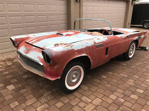 1957 Ford Thunderbird Convertible project [great for restoration or ...