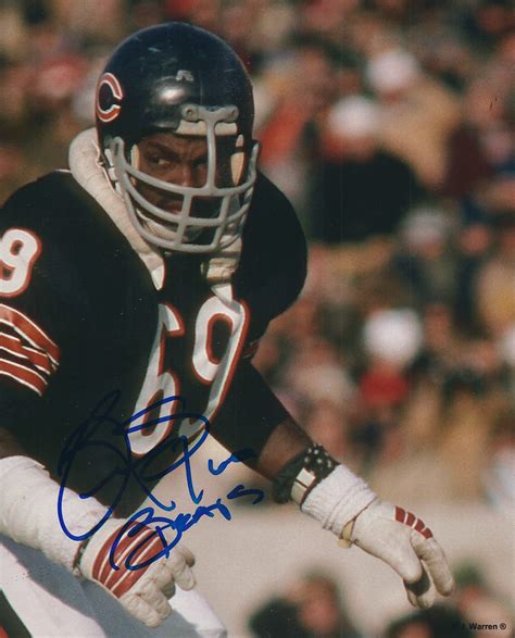 Autographed REVIE SOREY 8X10 Chicago Bears Photo - Main Line Autographs