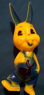 Vintage Hard Plastic Easter Rabbit | 6 1/2 inches tall | Dave | Flickr