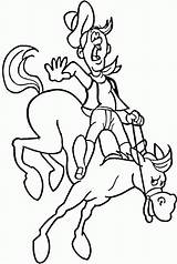 Rodeo Coloring Pages For Kids  Home sketch template