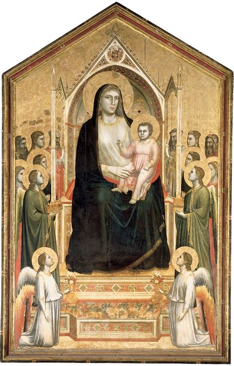 giotto madonna and child enthroned - Google Search | Italian ...