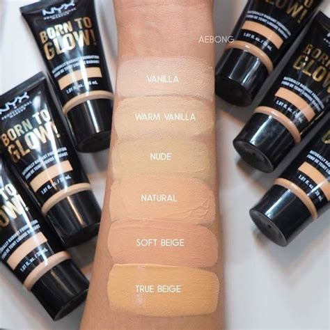 Nyx Professional Makeup Born To Glow Naturally Radiant Foundation