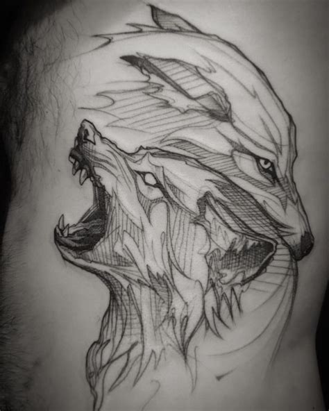 Wolf Tattoos - Tattoo Insider | Sketch tattoo design, Wolf tattoo ...