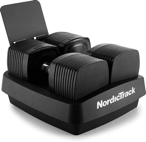NordicTrack 50lb iSelect Adjustable Dumbbells | TheRightpro
