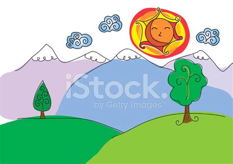 Landscape - Vector Stock Photo | Royalty-Free | FreeImages