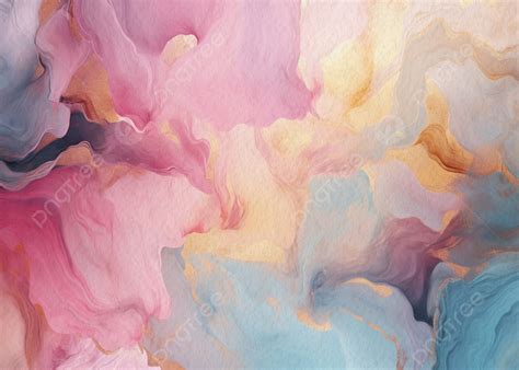 Abstract Colorful Pastel Marble Texture Watercolor With Copy Space Background, Colorful, Pastel ...