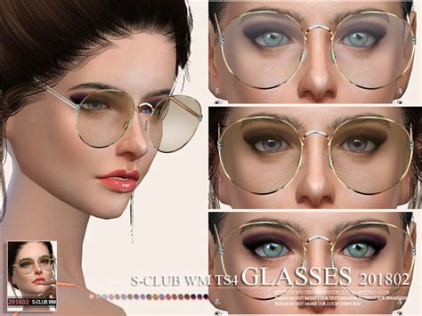 Sims 4 eyelashes cc glasses - olbxe