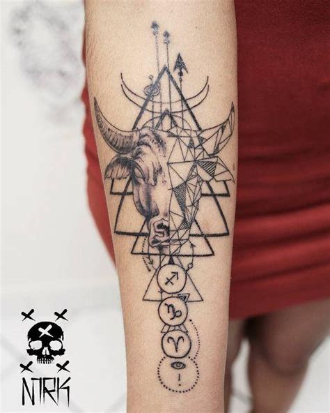 Girl Taurus Tattoos