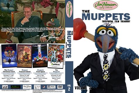 Jim Henson Legacy Collection - The Muppets Theatrical Film Treasury - Movie DVD Custom Covers ...