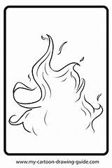 Flames Coloring Pages  Home sketch template