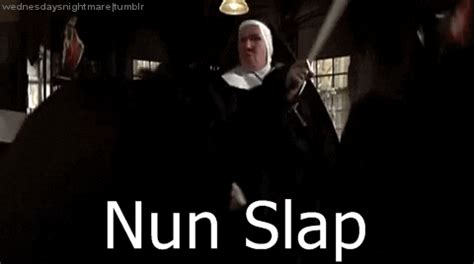 Nun Slap GIFs - Find & Share on GIPHY