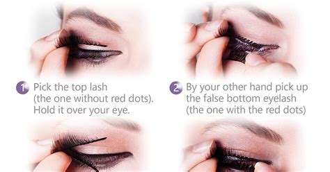 How to apply magnetic lashes