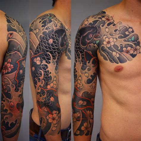 Japanese Yakuza Tattoo Sleeve | Tribal Tattoos X