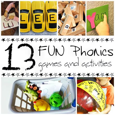 13 Creative Phonics Games and Activities