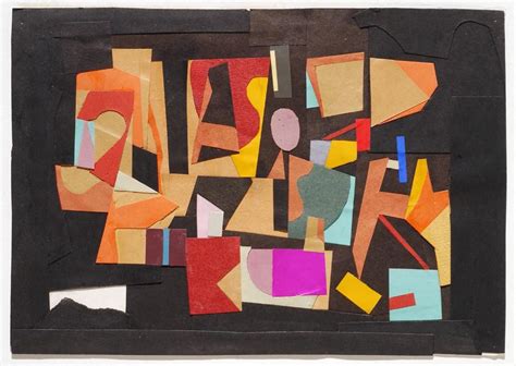 ART & ARTISTS: Ad Reinhardt - abstract expressionist | Paper collage art, Modern art abstract ...