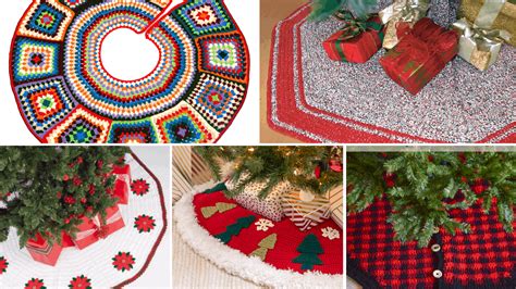 9 Easy Crochet Christmas Tree Skirt Patterns - Easy Crochet Patterns