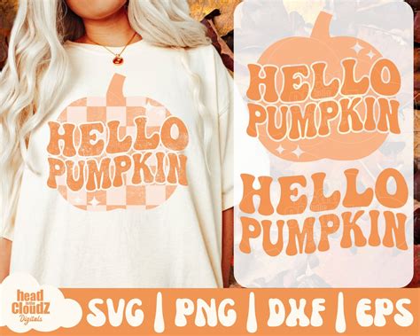 Hello Pumpkin Bundle SVG PNG Hello Pumpkin Svg Hello Pumpkin Png Fall ...