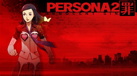 Download Red Video Game Persona 2: Eternal Punishment HD Wallpaper