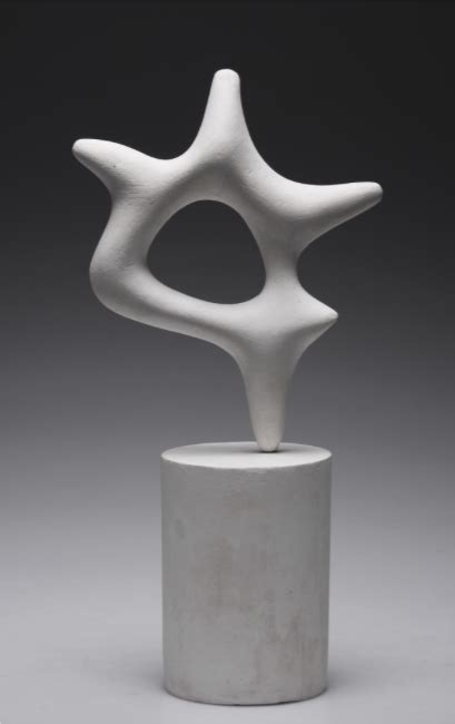 Hans (Jean) Arp (1887 - 1966) Etoile (Star) 1939 Original plaster Height: 34.1 cm (13.5 in ...