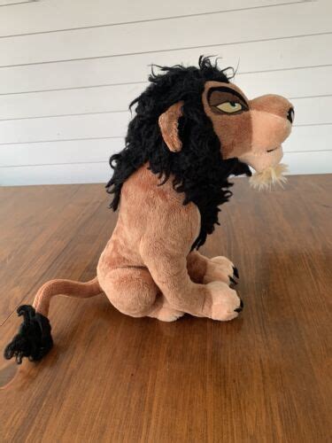 Lion King Scar Disney Store Large Plush Soft Stuffed Animal Toy Villain 14" Tall | #4588168968