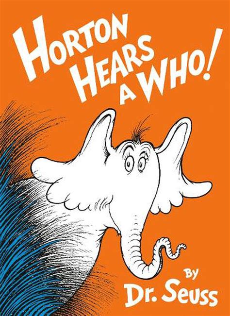 Horton Hears a Who! by Dr Seuss (English) Hardcover Book Free Shipping! 9780394800783 | eBay